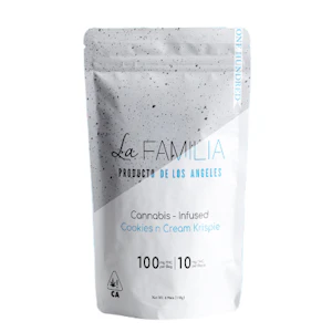 LA FAMILIA - La Familia - Cookies 'n Cream Krispy - 100mg