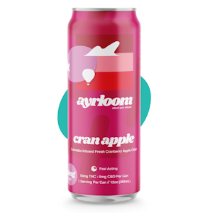 AYRLOOM - Cran Apple 10mg 2:1 Infused Beverage | ayrloom 