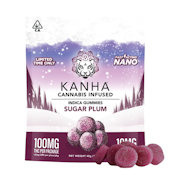 Sugar Plum NANO Gummies 100mg THC - Kanha