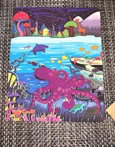 AGA - Jungle Hive - Silicone Dab Mat - 8"x6