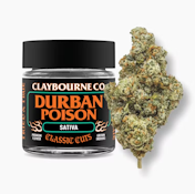 CLAYBOURNE - Flower - Durban Poison - Classic Cuts - 3.5G