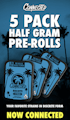 Connected: Silver Spoon 5pk Pre-Rolls 2.5g