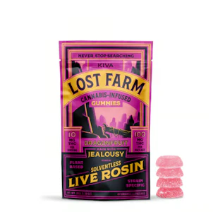 LOST FARM - Lost Farm | Live Rosin Gummies (10ct) | Dragonfruit | 100mg