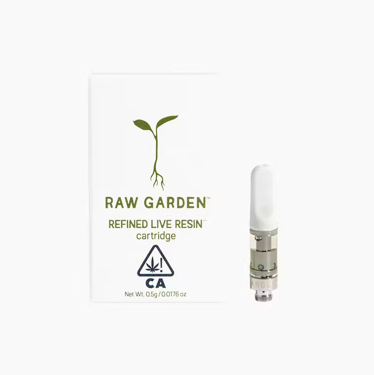 Raw Garden - Raw Garden - Blueberry Lemonade - 0.5g Refined Live Resin Vape Cart Main Image