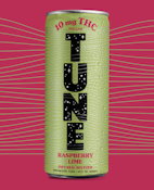 Tune- Raspberry Lime Infused Seltzer- 10mg - Single Can