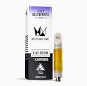 WCC - Cartridge - Juicy Blueberries - Live Resin - 1G