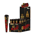 Classic Black 1 1/4" Cones - 6pk | Raw