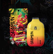 GRAMLIN 1G AIO Strawberry Banana Disposable