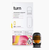 TURN - Cartridge - Strawnana Wipeout - Live Resin - 1G