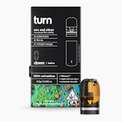 TURN - Cartridge - Sex & Citrus - Solventless - Live Rosin - .5G