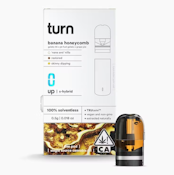 TURN - Cartridge - Banana Honeycomb - Solventless - Live Rosin - .5G