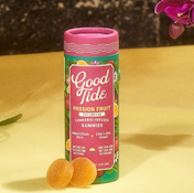 GOOD TIDE - Edible - Passionfruit - 1:1:1 THC:CBD:CBN - Solventless Hash Rosin - 10PK - 100MG