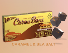 HIGHATUS - Edible - Caramel & Sea Salt - Chron Bons - 10PK - 100MG