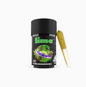 LIME - Infused Prerolls - Alien Gas - Live Resin & Hash - Lil Limes - 5PK - 3G