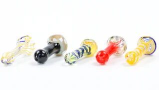 3.5" Assorted Bulk Glass Hand Pipes