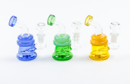 5" Maria Mini Shower Perc Bong w/Flower Bowl