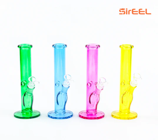 Luv Buds - 10" SirEEL Vibrant Tube Bong w/ Flower Bowl Main Image