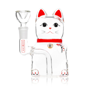 LUV BUDS - Hemper - Lucky Cat XL Bong