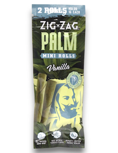 ZIG ZAG - Zig-Zag Palm | Vanilla Mini Rolls 2pk