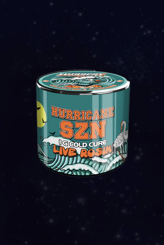 Sluggers - Hurricane SZN | 1g Live Rosin | Sluggers Main Image
