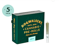 Dogwalkers Animal Face (Sit) Mini Dogs 5pk/1.75g Pre Rolls