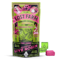 Kiva Lost Farms Live Rosin Chews Dragon Fruit