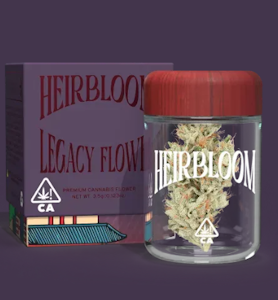 Heirbloom Legacy Flower - HEIRBLOOM - Flower - Master Kush - 3.5G