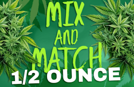 * GET 1/2 oz (4X GOLDEN STATE CANNA 8THS $40) --NO LIMIT- CANNOT COMBINE WITH % DISCOUNTS-MIX N MATCH ANY STRAINS