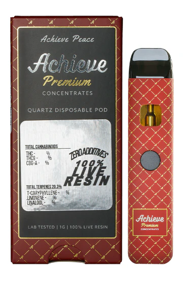 ACHIEVE - Achieve Now & Creme Live Resin Sauce Dab Pen 1g Main Image