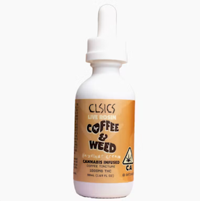 COFFEE AND WEED: HAZELNUT CREAM LIVE ROSIN TINCTURE - 1000MG