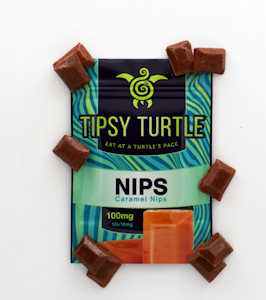 TIPSY TURTLE - Hybrid- Caramel Nips 10mgx10pack