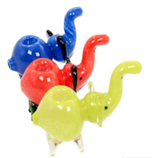 Elephant Handpipe- Various Colors