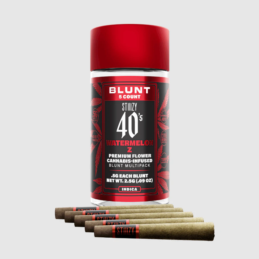STIIIZY - Watermelon Z - 40's Infused Mini Blunts 5 Pk (2.5g) Main Image