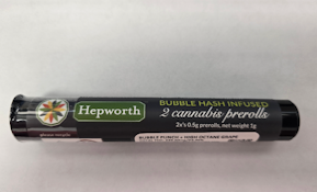 Hepworth | Infused Preroll | Bubble Punch x High Octane | 2-pack | 0.5g