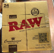 Raw Classic Connoisseur King Size Slim + Tips