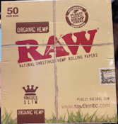 Raw Organic Hemp King Size Slim