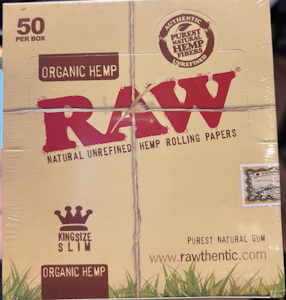 Raw - Raw Organic Hemp King Size Slim