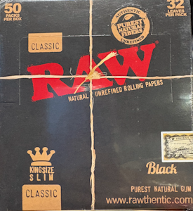 Raw - Raw Classic King Size Slim Black Edition 