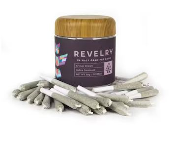 REVELRY - Revelry 56pk Prerolls 28g Lemon Cherry Zwirl