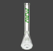 18" x 9mm Beaker Water Pipe by MAV