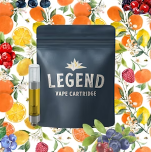 LEGEND CANNABIS - Peach Ringz 1g Cartridge