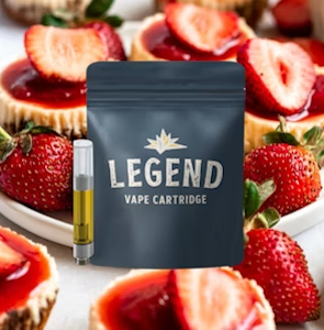 LEGEND CANNABIS - Strawberry Cheesecake 1g Cartridge