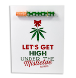 KushKards -"Mistletoe Christmas Card" w/ One Hitter - Accessories