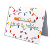 KushKards -"Light Up The Holidays" Christmas Card w/ One Hitter - Accessories