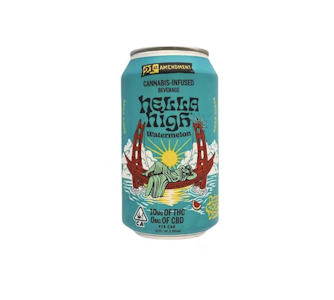 MANZANITA NATURALS - 21st Amendment | Watermelon | Hella High | Cannabis Infused Beverage | 10mg
