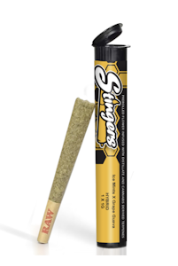 STINGERS - Sticky Rice *54% TAC* | Distillate & Terp Infused 1g Preroll