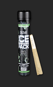 ROVE - Purple Trainwreck (Ice Packs) - 1g Rosin, Diamond, Hash Infused Pre-Roll