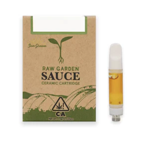 RAW GARDEN - Raw Garden | Strawberry Jack #13 live Sauce cart 1g | 72.60% THC