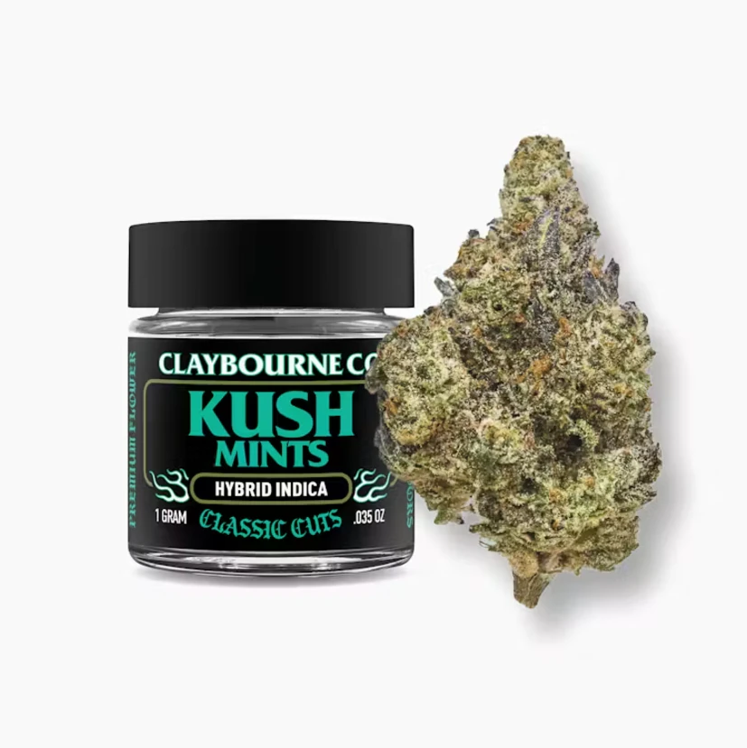 Claybourne Co. - CLAYBOURNE - Flower - Kush Mints - Classic Cuts - 1G Main Image