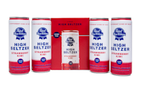 Pabst High Seltzer 4pk Strawberry Kiwi